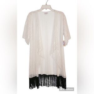 LuLaRoe “Monroe” Lace Kimono - NWT